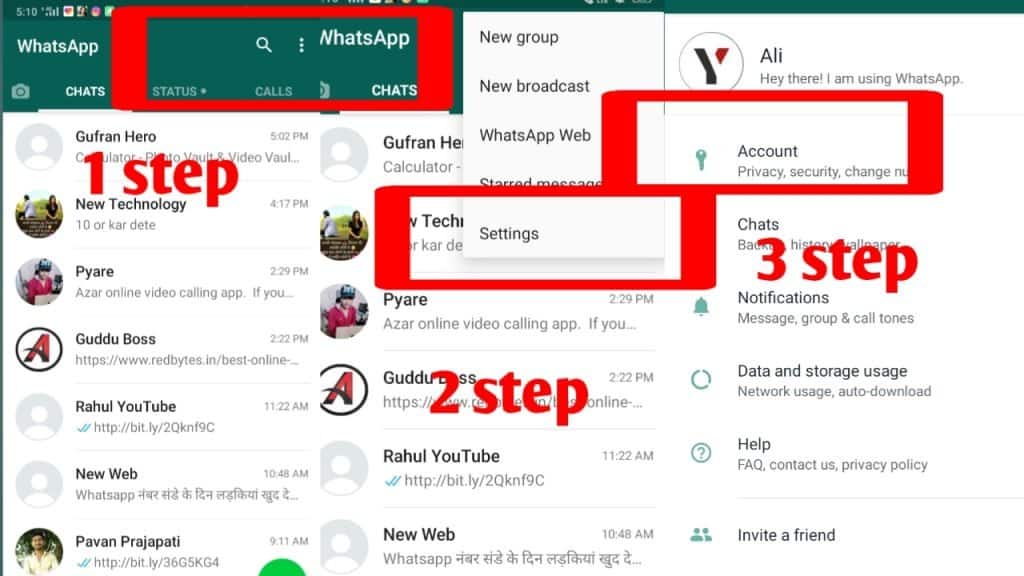 3 step whatsapp - technewztop.com