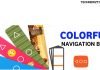 Colorful Custom Navigation Bar App - technewztop.com