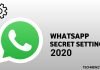 WhatsApp best Secret setting - technewztop.com