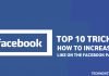 how to increase LIKES on the Facebook - technewztop.com