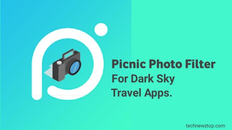 Picnic Photo Filter For Dark Sky Travel apps.