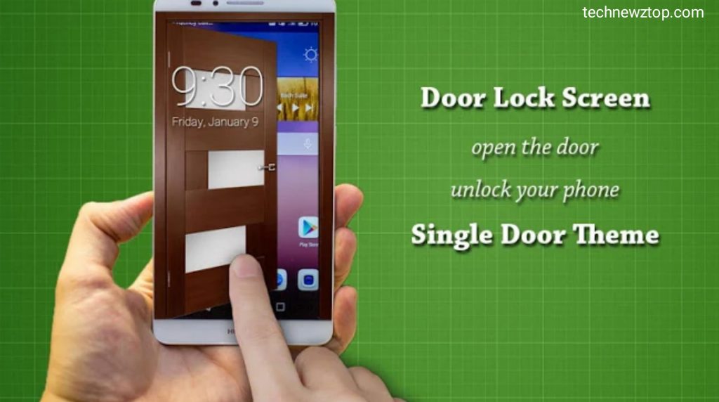 Keypad lock screen app