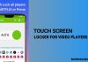 Touch Screen Locker
