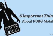 5 important things about PUBG Mobile.