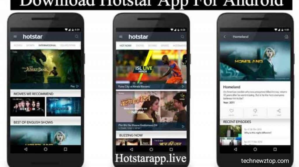 Hotstar App.
