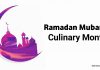 Ramadan Mubarak's culinary month.