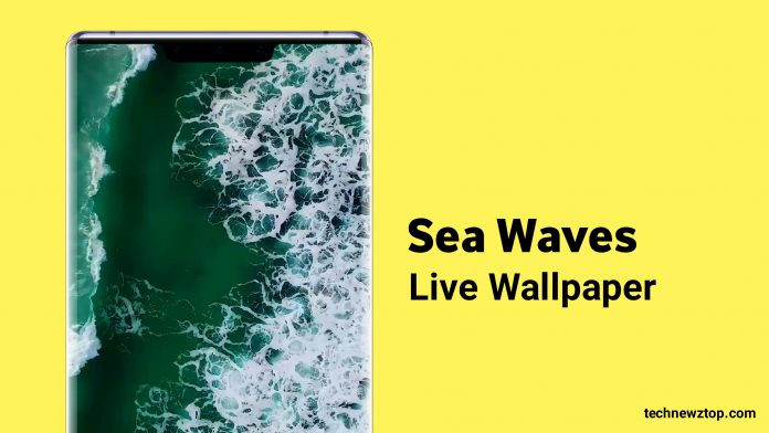 Sea wave Free 3D Live Wallpaper