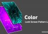 Color Lock Screen Pattern Lock