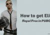 How to get Elite Royal Free in PUBG