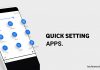 Quick Settings Apps