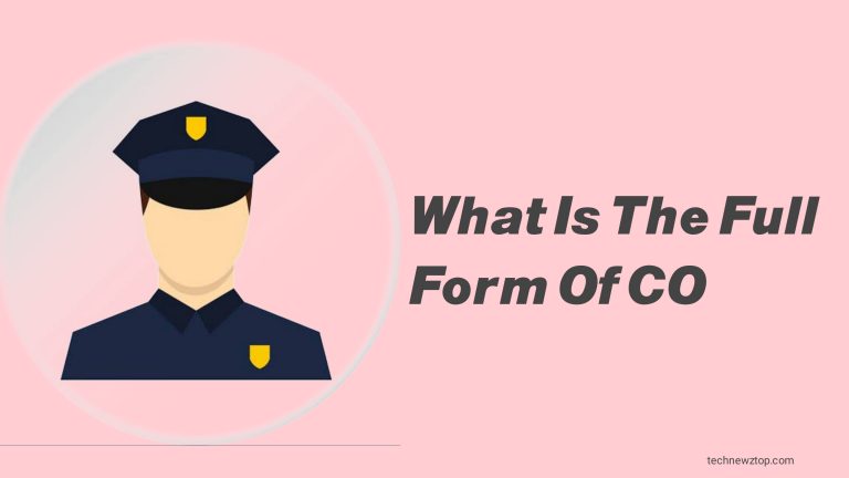 What is the full form of CO?
