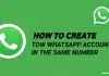 Whatsapp Create Multiple Accounts