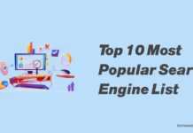 Top 10 Most Popular Search Engine List.