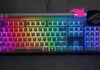 LED light fancy keyboard