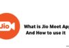 What is Jio Meet App