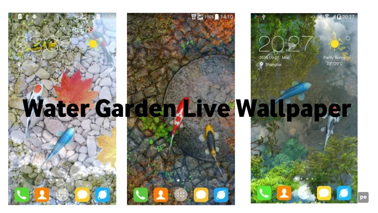 Water Garden Live Wallpaper Android App Full Information