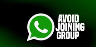 Avoid Joining WhatsApp group
