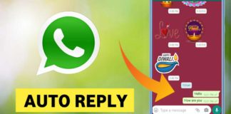 How to auto-reply on Whatsapp