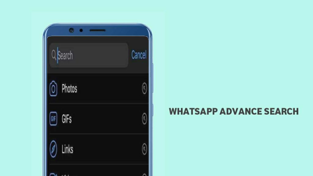 WhatsApp Advanced Search