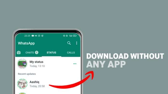 download WhatsApp status without app