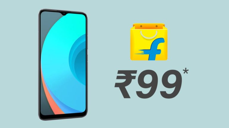In Flipkart big offer, you are getting a Realme C11 phone for ₹ 99.
