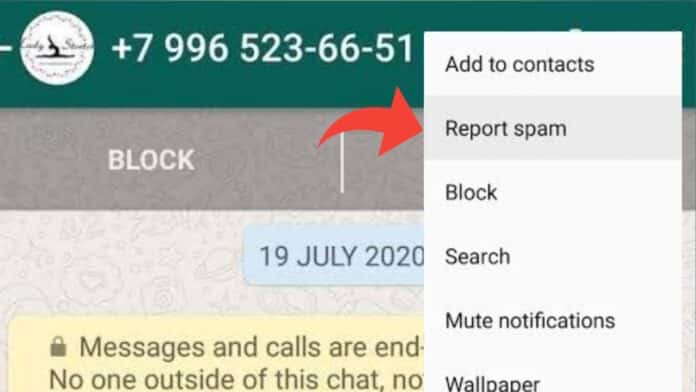 Block WhatsApp Spam Calls