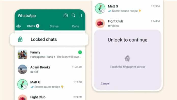 WhatsApp rolling out chat lock