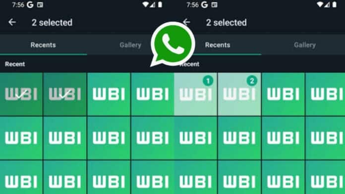 WhatsApp enhanced media picker