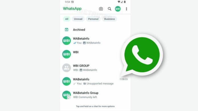 WhatsApp Major Interface Redesign