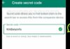 WhatsApp Secret Codes for Locked Chat