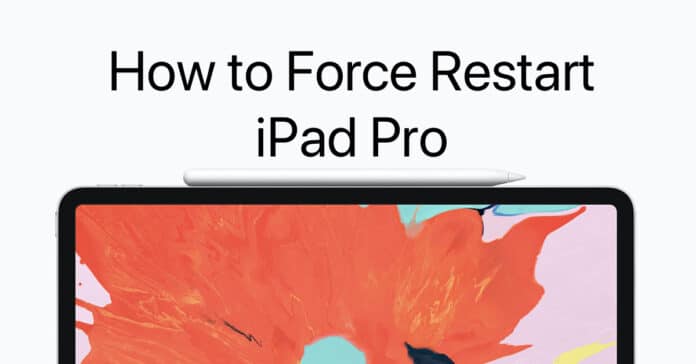How to Restart iPad
