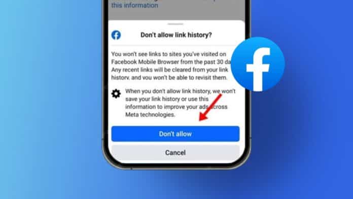 Turn Off Your Link History on Facebook