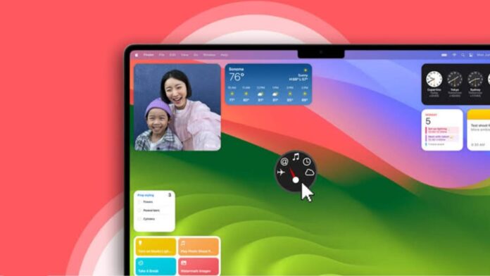 Add Widgets to Your Mac Desktop in Sonoma