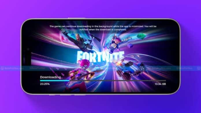 Play Fortnite on iPhone